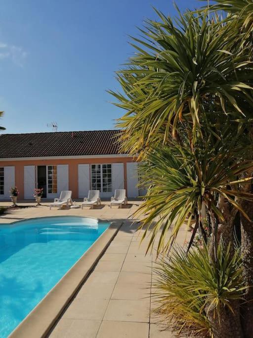 Villa Grand Communal, Piscine, 18Km De Bordeaux Ludon-Medoc Экстерьер фото